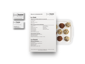 Identité visuelle de Home Reception